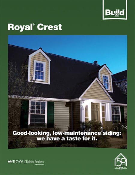 royal building products royal crest vinyl siding catalog